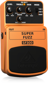 pedales de guitarra baratos super fuzz