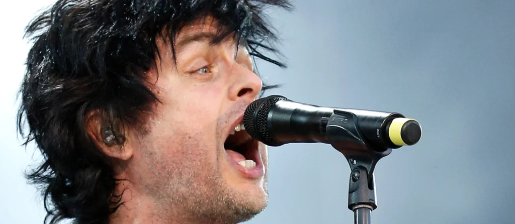 billie joe microfono shure sm58